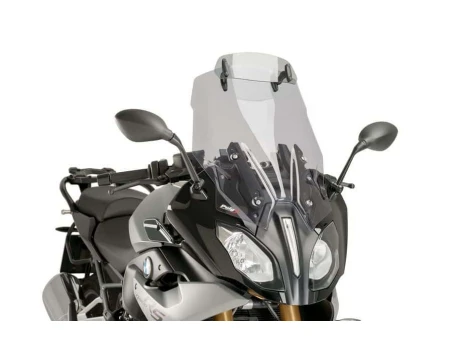 Windscreen PUIG TOURING WITH VISOR smoke