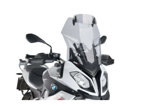 Windscreen PUIG TOURING WITH VISOR smoke