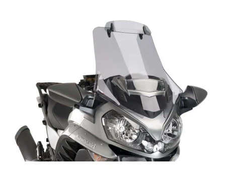 Windscreen PUIG TOURING WITH VISOR smoke