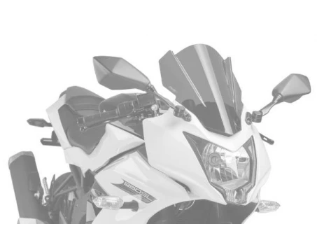 Windscreen PUIG RACING carbon look