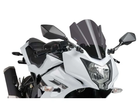 Windscreen PUIG RACING dark smoke