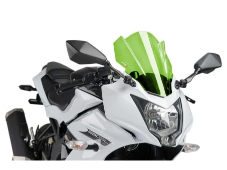 Windscreen PUIG RACING verde