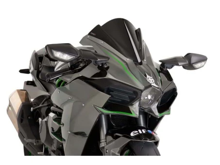Windscreen PUIG RACING Negru