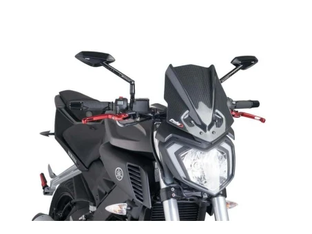Windshield PUIG NEW. GEN SPORT carbon look