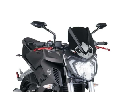 Windshield PUIG NEW. GEN SPORT Negru