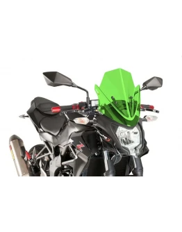 Parbriz PUIG NEW. GEN SPORT 7656V verde KAWASAKI Z250SL KAWASAKI Z250SL