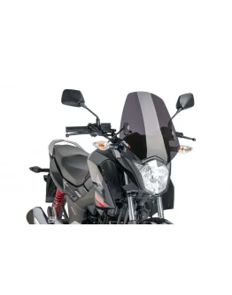 Parbriz PUIG NEW. GEN SPORT 7726F fumuriu inchis HONDA CB125F HONDA CB125F