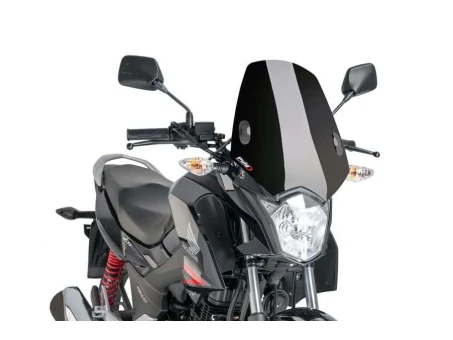 Windshield PUIG NEW. GEN SPORT Negru