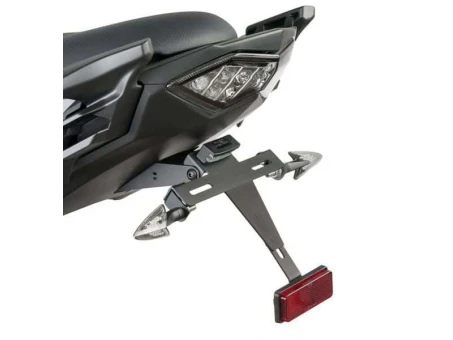 Adjustable license support PUIG Negru