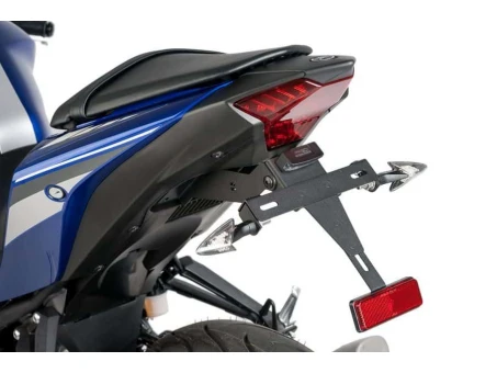 Adjustable license support PUIG Negru