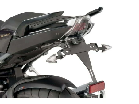 Adjustable license support PUIG Negru