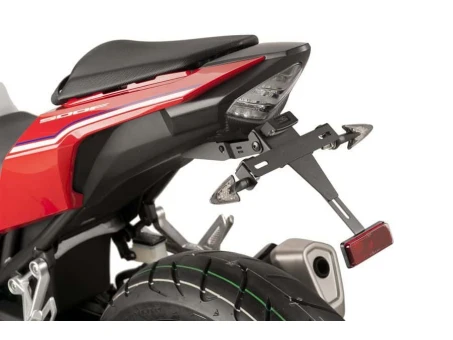 Adjustable license support PUIG Negru