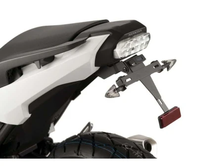 Adjustable license support PUIG Negru