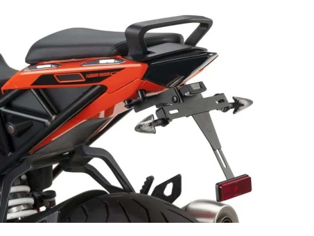 Adjustable license support PUIG Negru