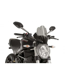 Parbriz PUIG NEW. GEN TOURING 8900F fumuriu inchis DUCATI MONSTER 1200R 16'-17' DUCATI MONSTER 1200R 16'-17' DUCATI MONSTER 1200R 16'-17'