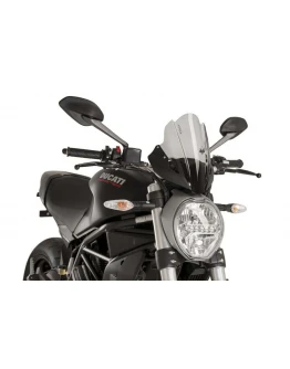 Parbriz PUIG NEW. GEN TOURING 8900H fumuriu DUCATI MONSTER 1200R 16'-17' DUCATI MONSTER 1200R 16'-17' DUCATI MONSTER 1200R 16'-17'
