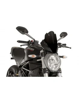 Parbriz PUIG NEW. GEN TOURING 8900N Negru DUCATI MONSTER 1200R 16'-17' DUCATI MONSTER 1200R 16'-17' DUCATI MONSTER 1200R 16'-17'