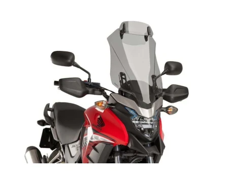 Windscreen PUIG TOURING WITH VISOR smoke