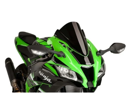 Windscreen PUIG RACING carbon look