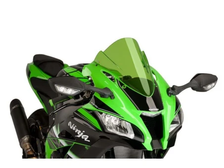 Windscreen PUIG RACING verde