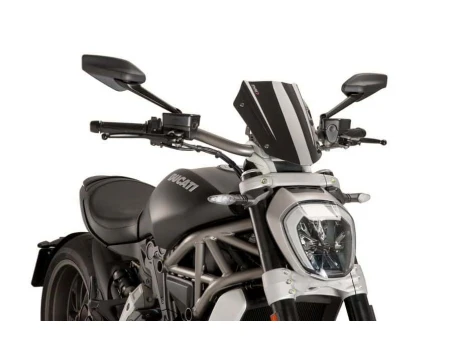 Windshield PUIG NEW. GEN SPORT Negru