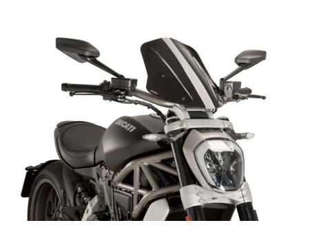 Windshield PUIG NEW. GEN TOURING Negru