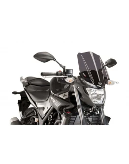 Parbriz PUIG NEW. GEN TOURING 8932F fumuriu inchis TOURING YAMAHA MT-03 TOURING YAMAHA MT-03