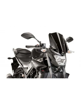 Parbriz PUIG NEW. GEN TOURING 8932N Negru TOURING YAMAHA MT-03 TOURING YAMAHA MT-03