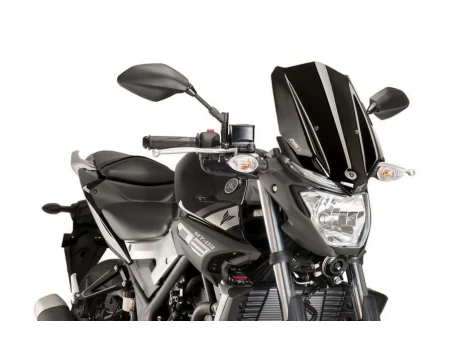 Windshield PUIG NEW. GEN TOURING Negru