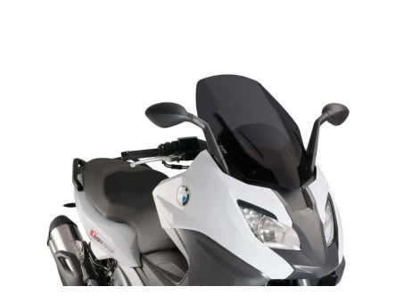 Windshield PUIG V-TECH LINE SPORT dark smoke