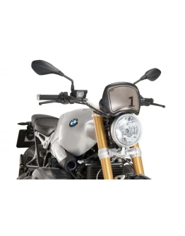 Parbriz PUIG FRONTAL PLATE 9167J negru mat