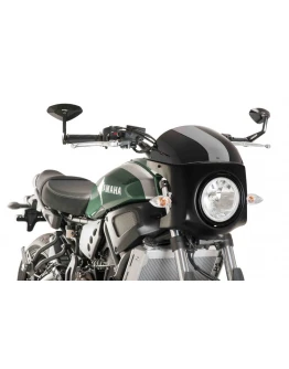 Parbriz PUIG SEMI-FAIRING 9187N aspect carbon Negru
