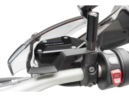 Clutch tank cover PUIG Negru