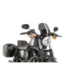 Parbriz PUIG NEW. GEN TOURING 9283F fumuriu inchis HARLEY SPORTSTER HARLEY SPORTSTER