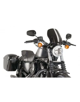 Parbriz PUIG NEW. GEN TOURING 9283N Negru HARLEY SPORTSTER HARLEY SPORTSTER