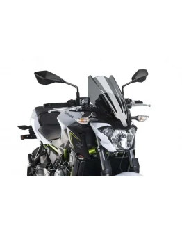 Parbriz PUIG NEW. GEN TOURING 9369F fumuriu inchis KAWASAKI Z650 17'C/DARK KAWASAKI Z650 17'C/DARK