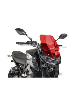 Parbriz PUIG NEW. GEN TOURING 9377R Rosu YAMAHA MT09 17' YAMAHA MT09 17'