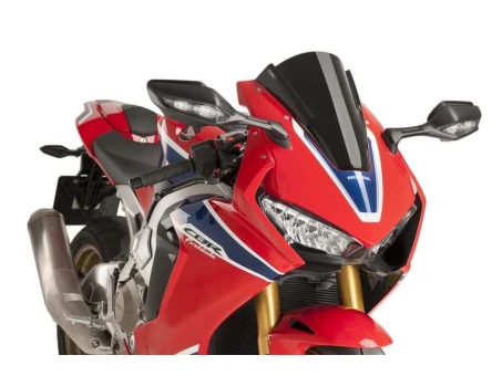Windscreen PUIG RACING Negru