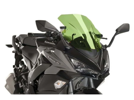 Windscreen PUIG RACING verde