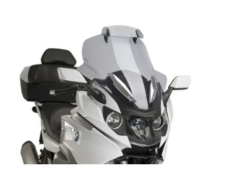 Windscreen PUIG TOURING WITH VISOR smoke