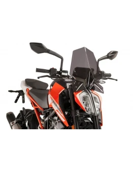 Parbriz PUIG NEW. GEN SPORT 9514F fumuriu inchis KTM 125/390 DUKE 17' KTM 125/390 DUKE 17'
