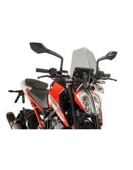 Parbriz PUIG NEW. GEN SPORT 9514H fumuriu KTM 125/390 DUKE 17' KTM 125/390 DUKE 17'
