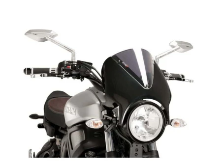 Windshield PUIG RETROVISION carbon look smoke