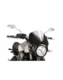 Parbriz PUIG RETROVISION 9561W aspect carbon transparent