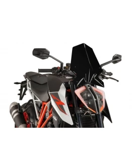 Parbriz PUIG NEW. GEN SPORT 9692C aspect carbon KTM1290 SUPERDUKE R 17' KTM1290 SUPERDUKE R 17'