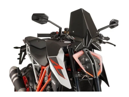 Windshield PUIG NEW. GEN SPORT Negru
