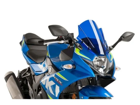 Windscreen PUIG RACING Albastru