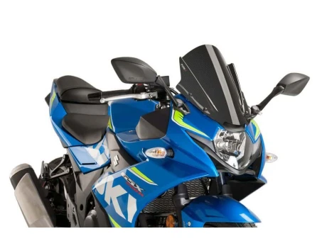 Windscreen PUIG RACING carbon look