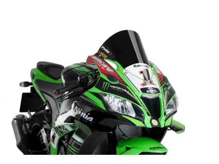 Windscreen PUIG RACING Negru