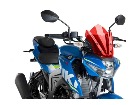 Windshield PUIG NEW. GEN SPORT Rosu